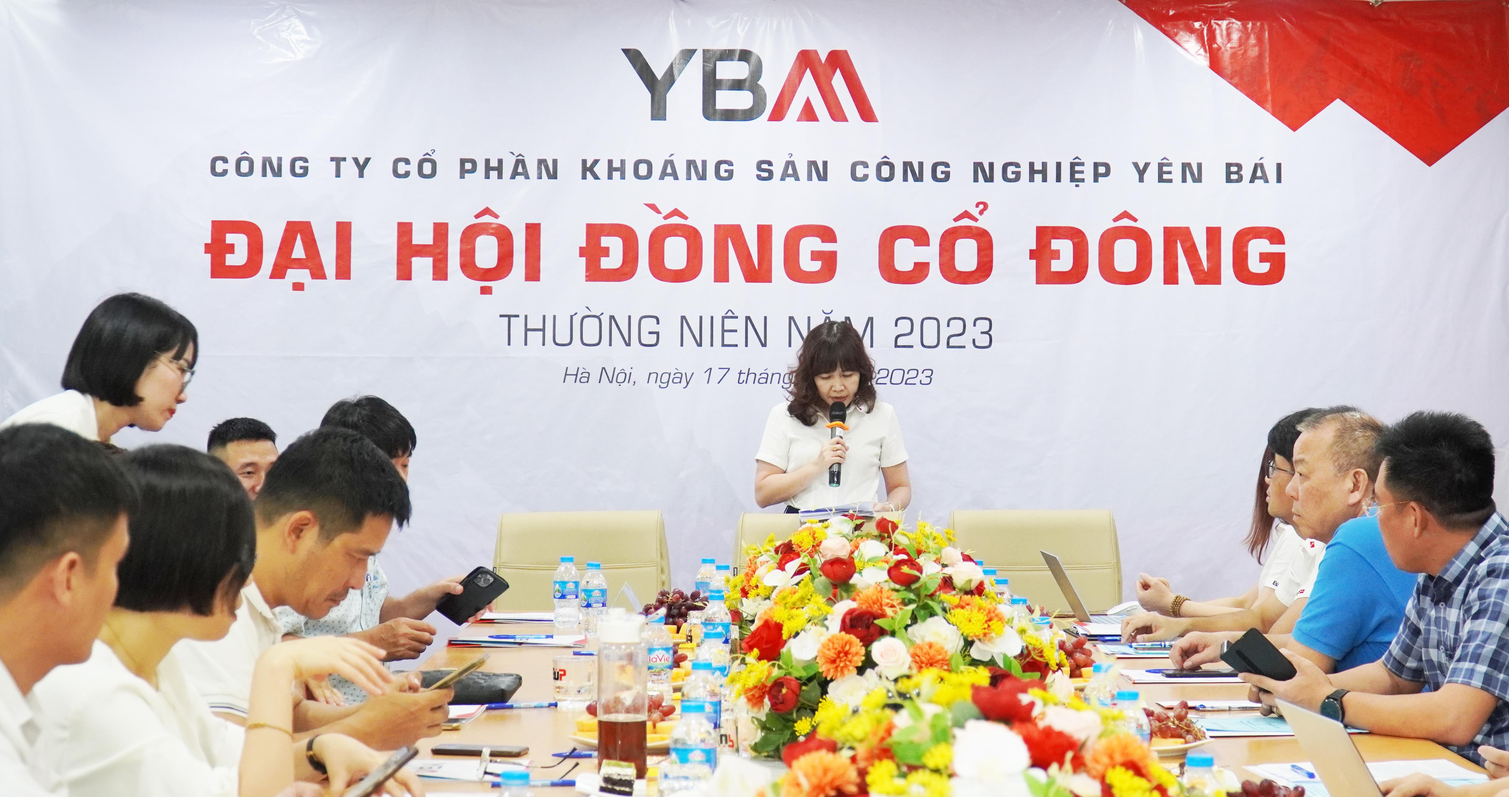 YBM TỔ CHỨC THÀNH CÔNG ĐẠI HỘI ĐỒNG CỔ ĐÔNG THƯỜNG NIÊN NĂM 2023